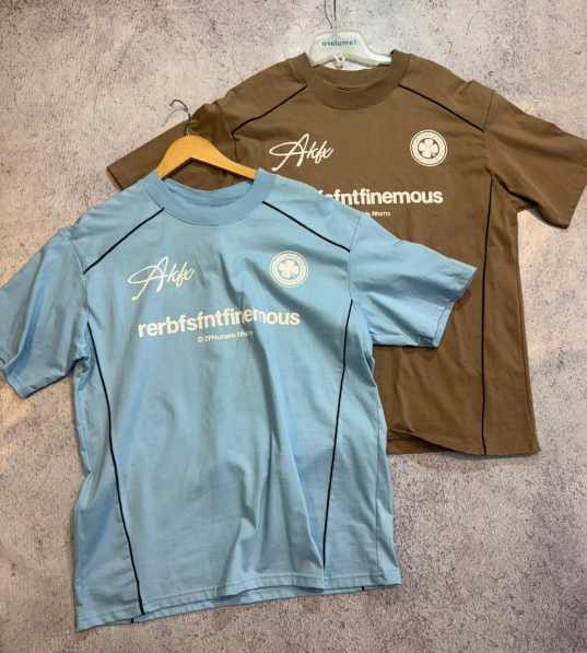 Remera trebol ZPN color Celeste Marron - 3 CUOTAS SIN INTERES - cod 92