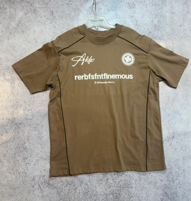 Remera trebol ZPN color Celeste Marron - 3 CUOTAS SIN INTERES - cod 92 - Image 2