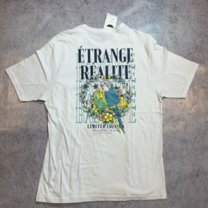 Remera blanca EXTRANGE REALITE - 3 cuotas sin interes cod 128