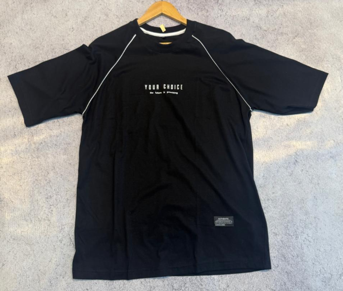 Remera Your Choice blanca y Negro - 3 cuotas sin interes - 37 - Image 2