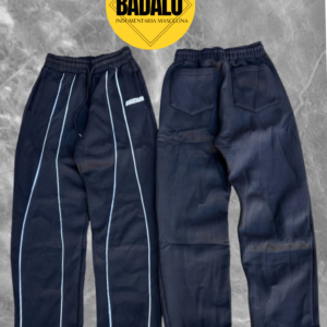 pantalon freza pesado baggy color azul