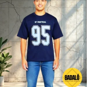 Remera Of Montreal 95 color gris oscuro