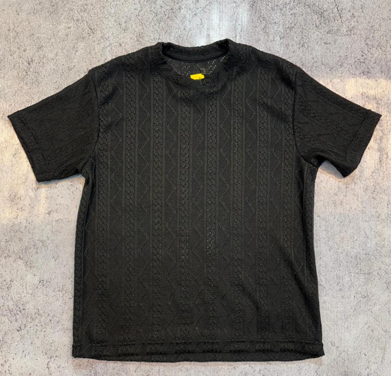 Remera Hilo color blanco negro Beige Marron - 3 cuotas sin interes 19 - Image 4