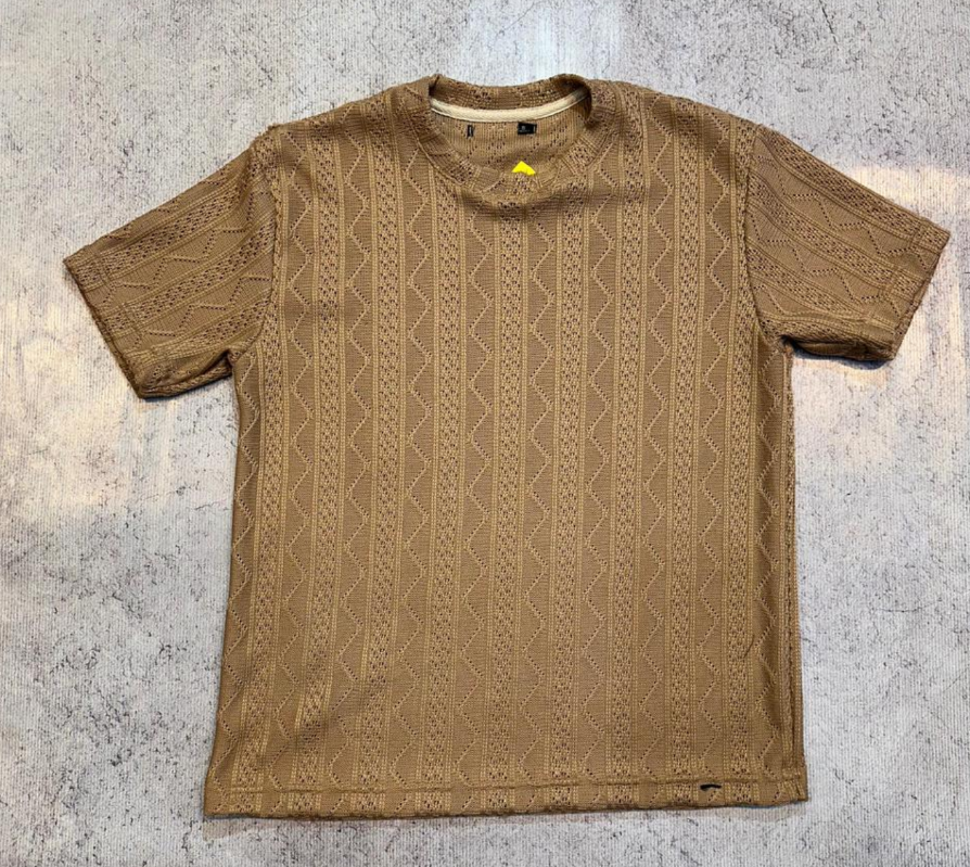 Remera Hilo color blanco negro Beige Marron - 3 cuotas sin interes 19 - Image 5