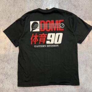 Remera negra padle DOMC 90 dorso