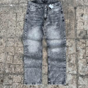 Jeans mom liso nevado