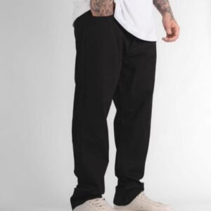 Jeans mom liso negro