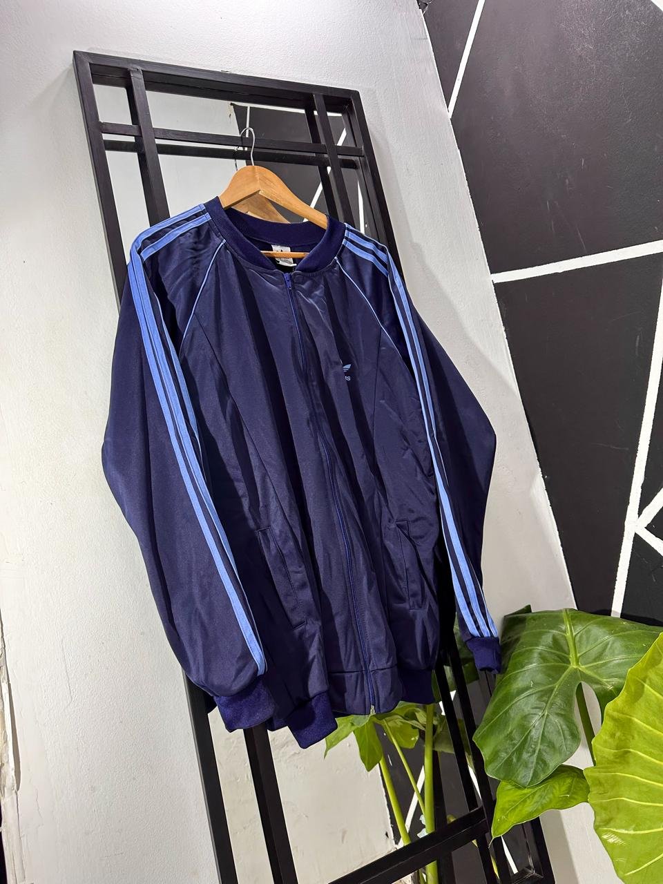 Campera azul sst adidas