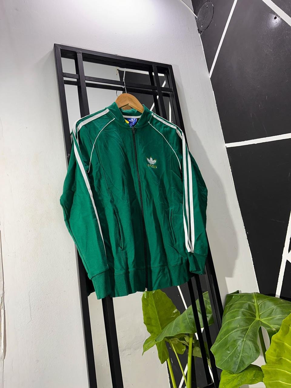 Campera verde sst adidas