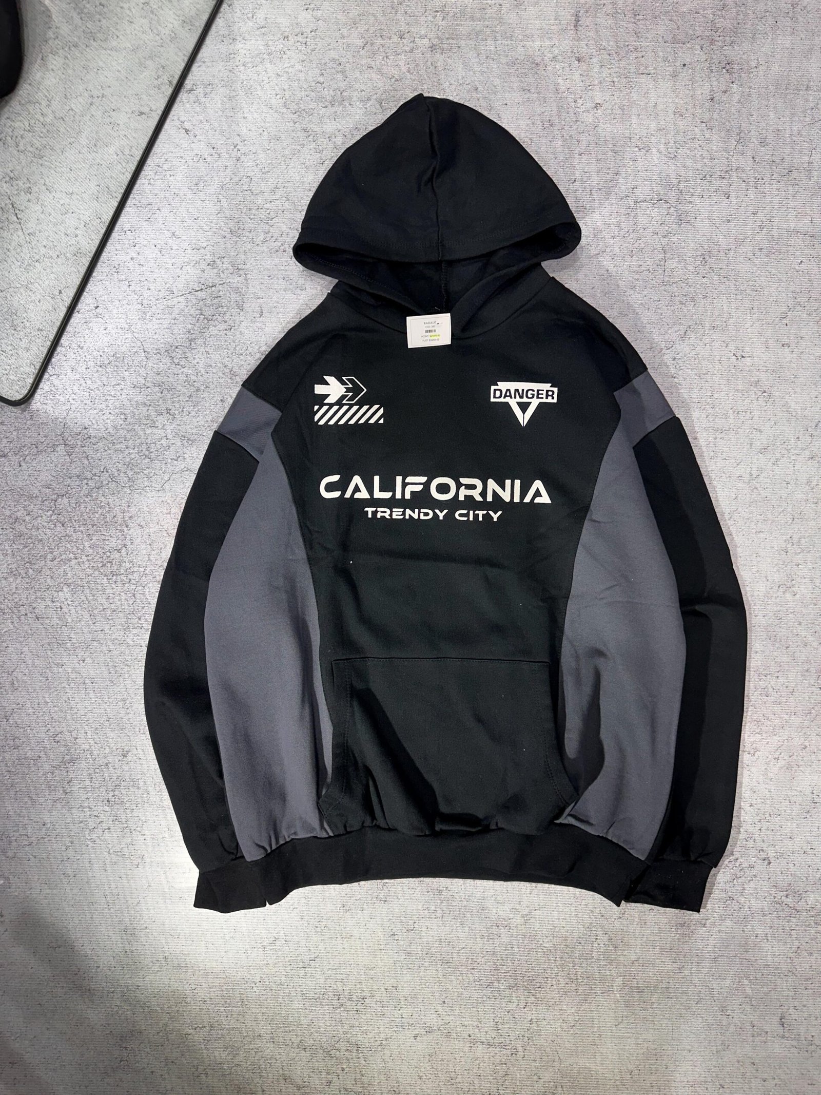 Buzo CALIFORNIA frizado combinado/ COD 300