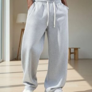 Pantalon baggy frizado de algodon/ COD 301