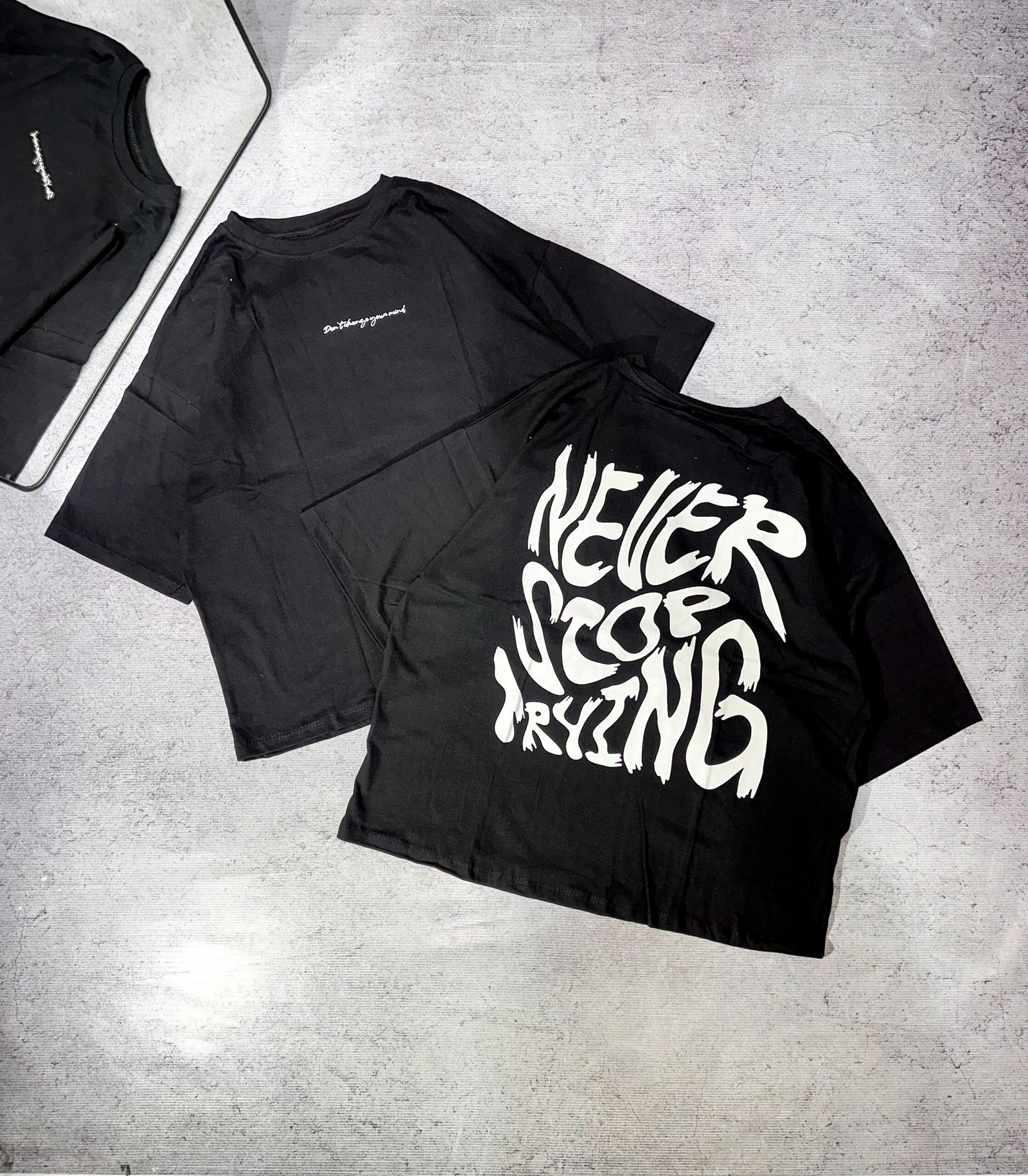 Remera NEVER STOP/ COD 311