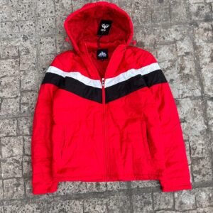 Campera inflable con piel por dentro tricolor/ COD 335