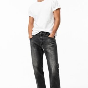 Jeans MOM negro despintado/ COD 331