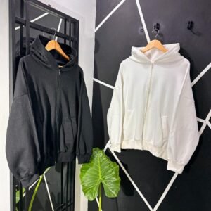 Campera Boxy liso frizado/ COD 383