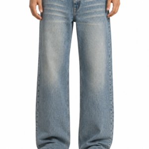 Jeans baggy celeste óxido nevado/ COD 386