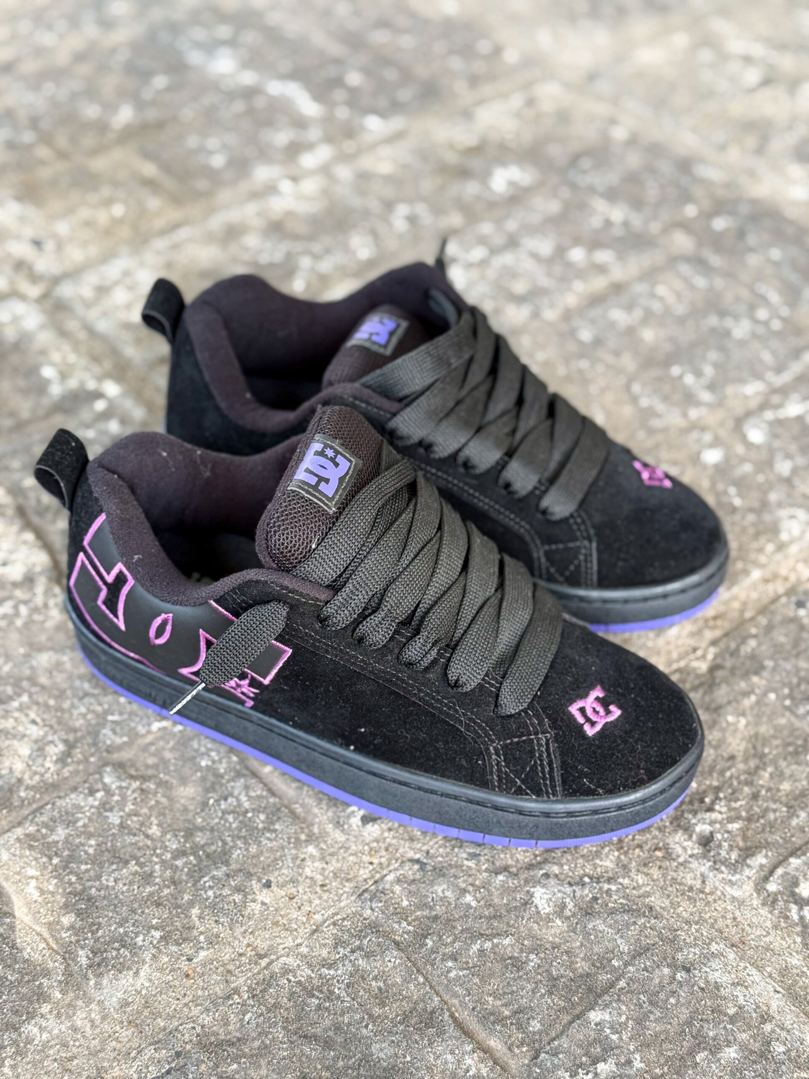 Zapatilla DC negro/violeta/ COD 371 - Image 2