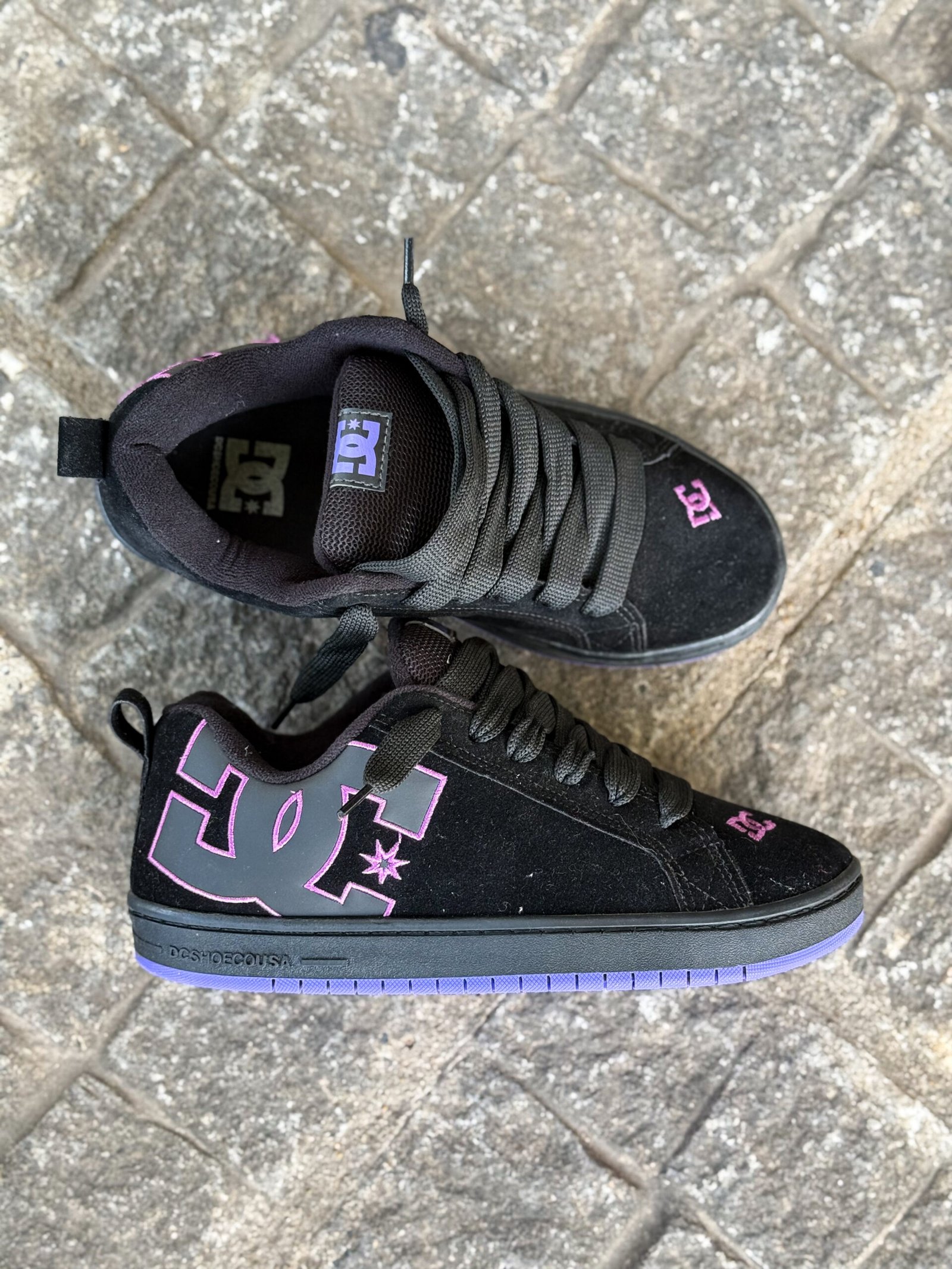 Zapatilla DC negro/violeta/ COD 371 - Image 5