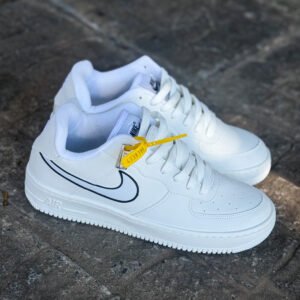 Zapatilla nike force blanco con pipa negra/ COD 352