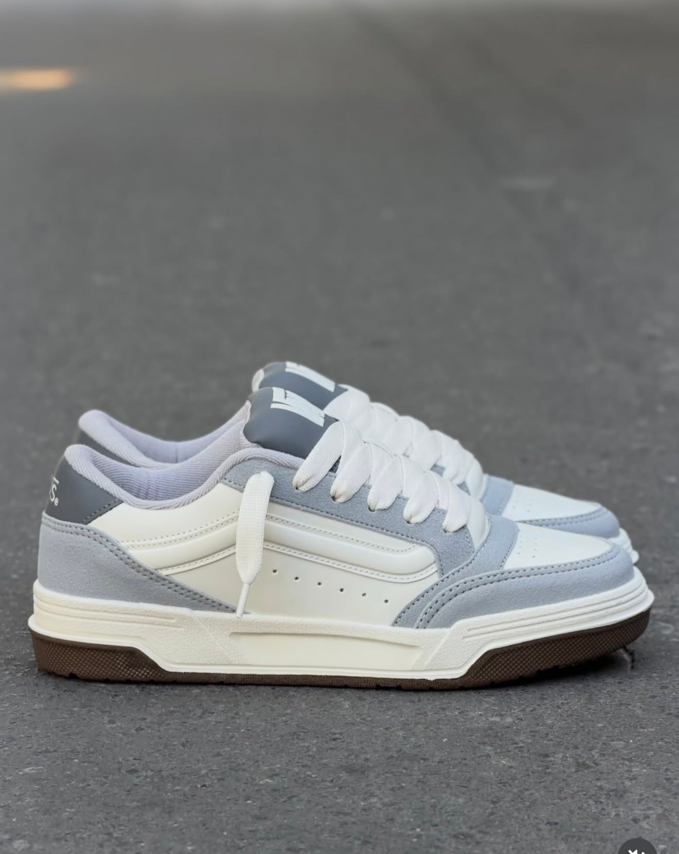Zapatilla vans hylane gris/beige/ COD 348 - Image 5