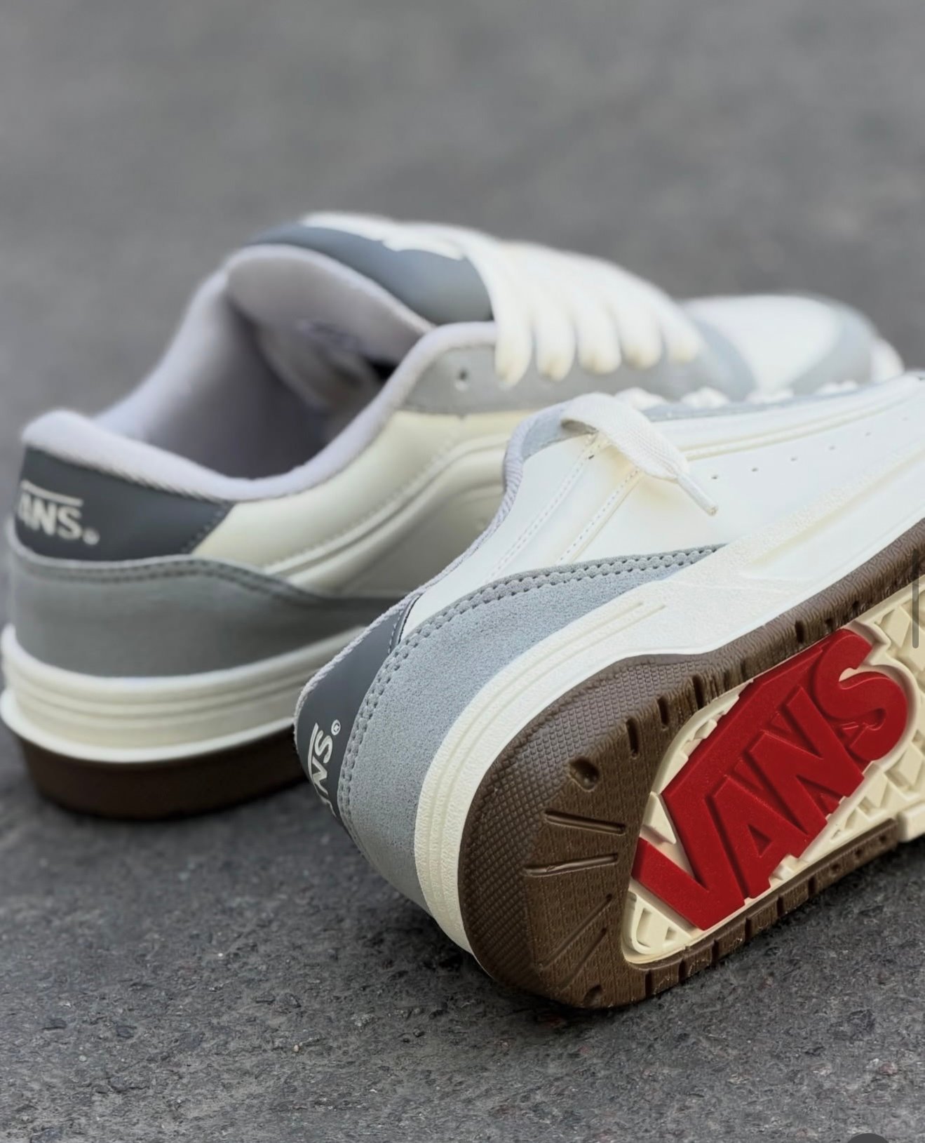 Zapatilla vans hylane gris/beige/ COD 348 - Image 6