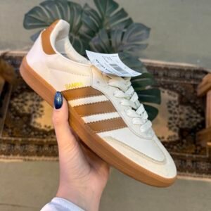 Zapatilla samba caramelo beige con marrón claro/ COD 375