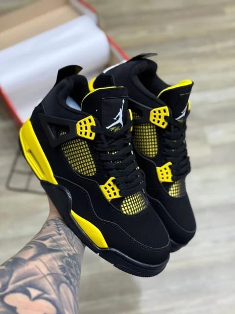 Jordan R4 amarillo/ COD 419