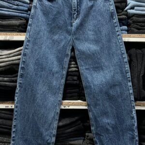 Jeans baggy azul oscuro nevado/ COD 423