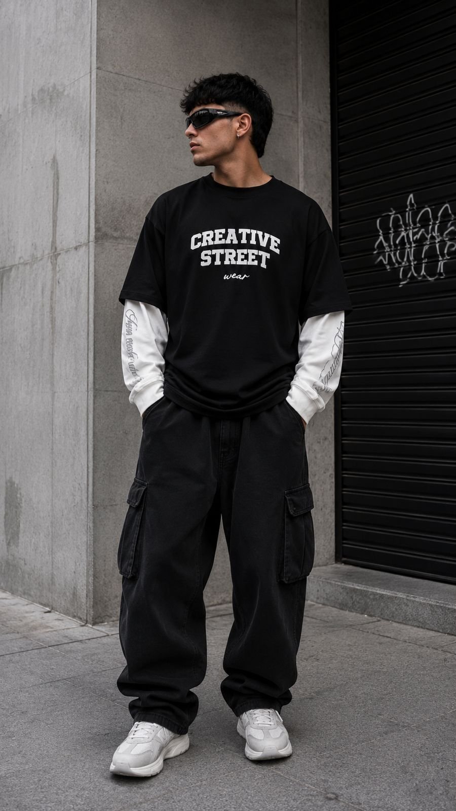 Mangas largas Creative street/ COD 449