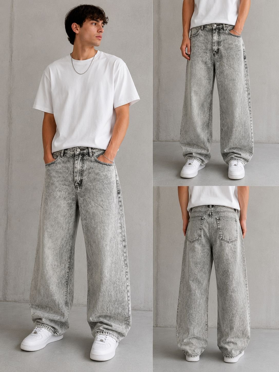 Baggy gris claro/ COD 451