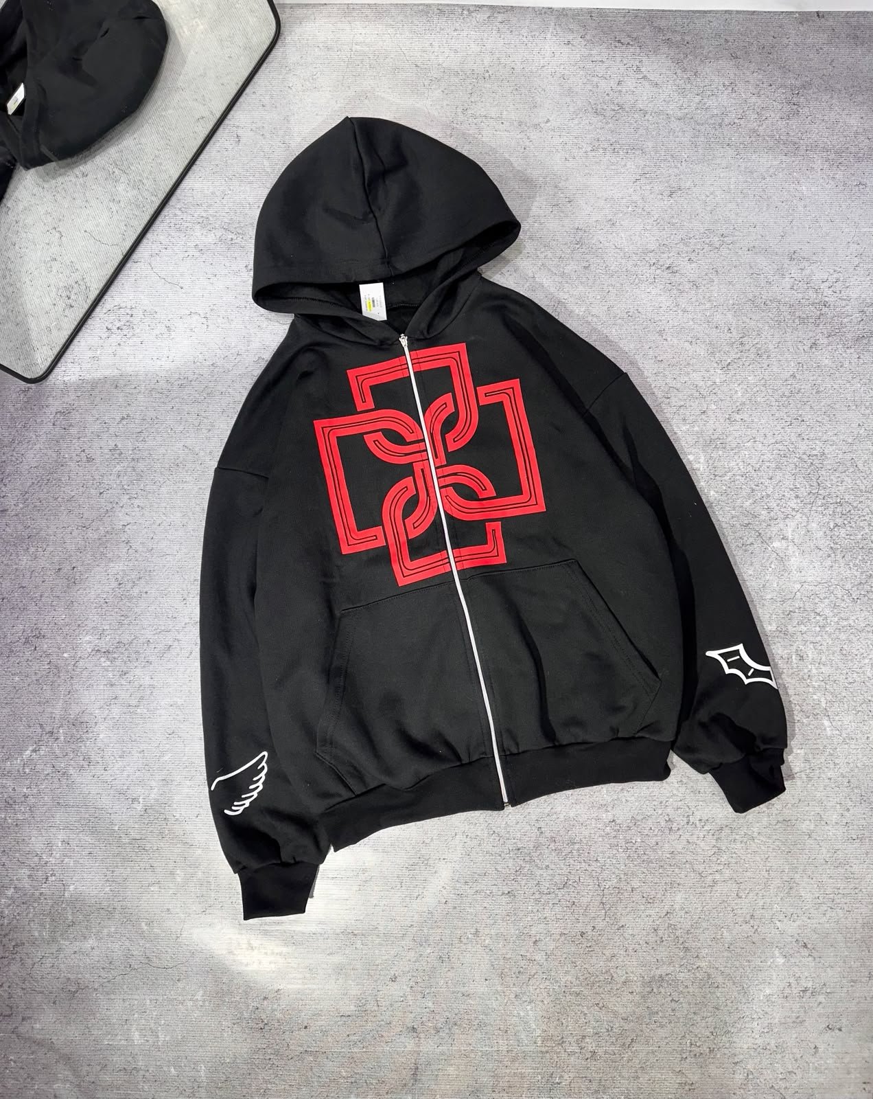 Campera Cruz Rojo/ COD 470